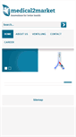 Mobile Screenshot of medical2market.com